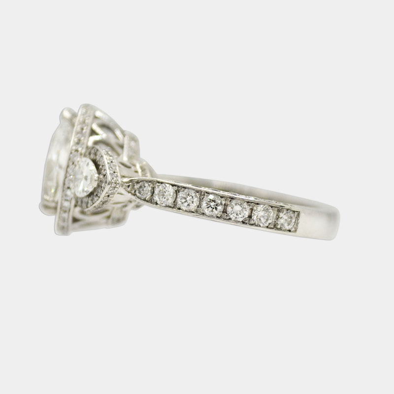 Pear Diamond Trio Ring