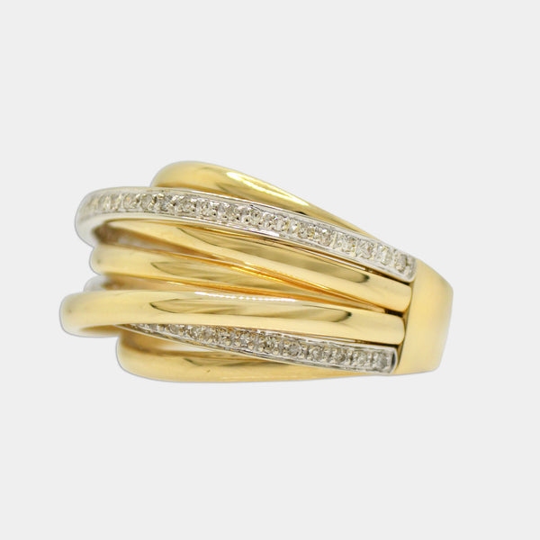 7-Strand Diamond Ring