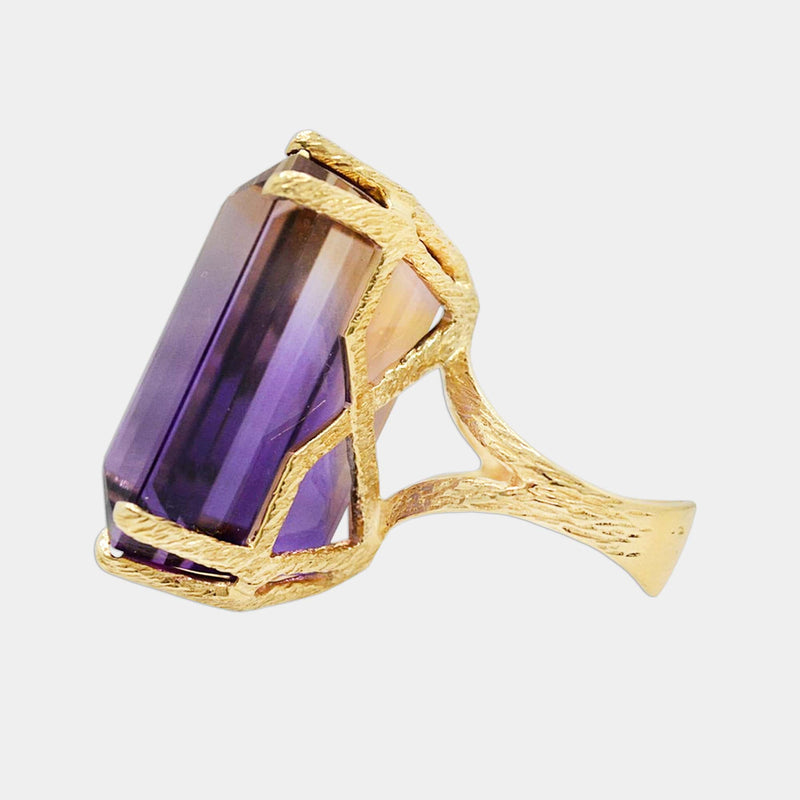 Ametrine Cocktail Ring