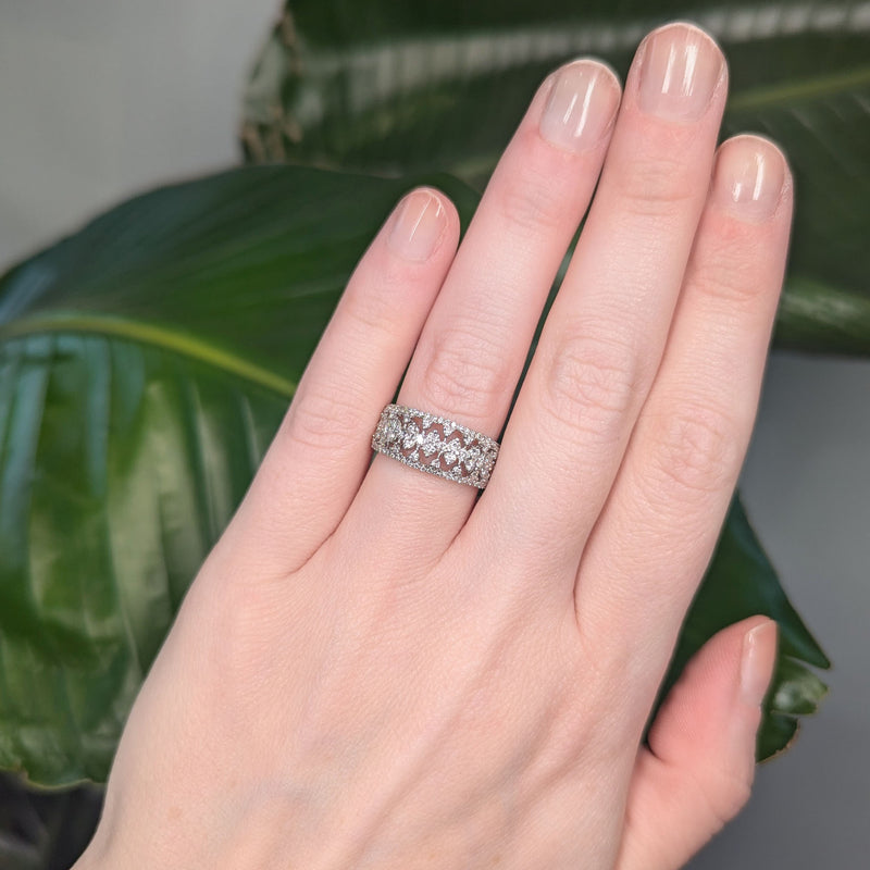 Diamond Lace Ring