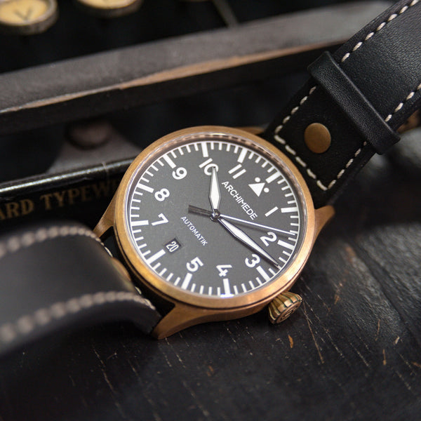 Archimede Pilot 42 Bronze Watch