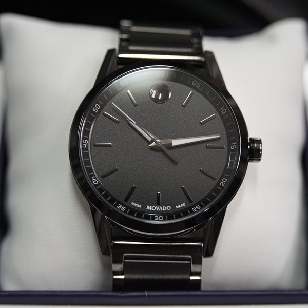 Movado Bold Museum Sport PVD Watch