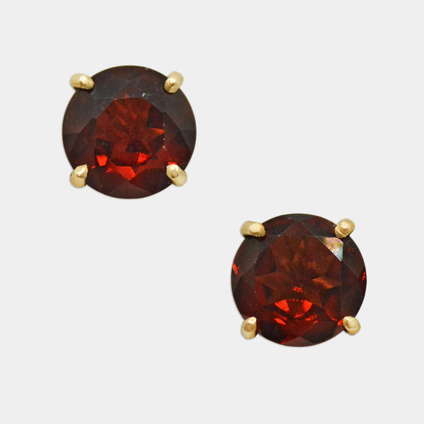 Garnet Studs