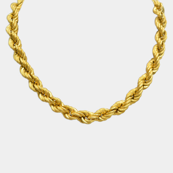 Thick Gold Rope Chain