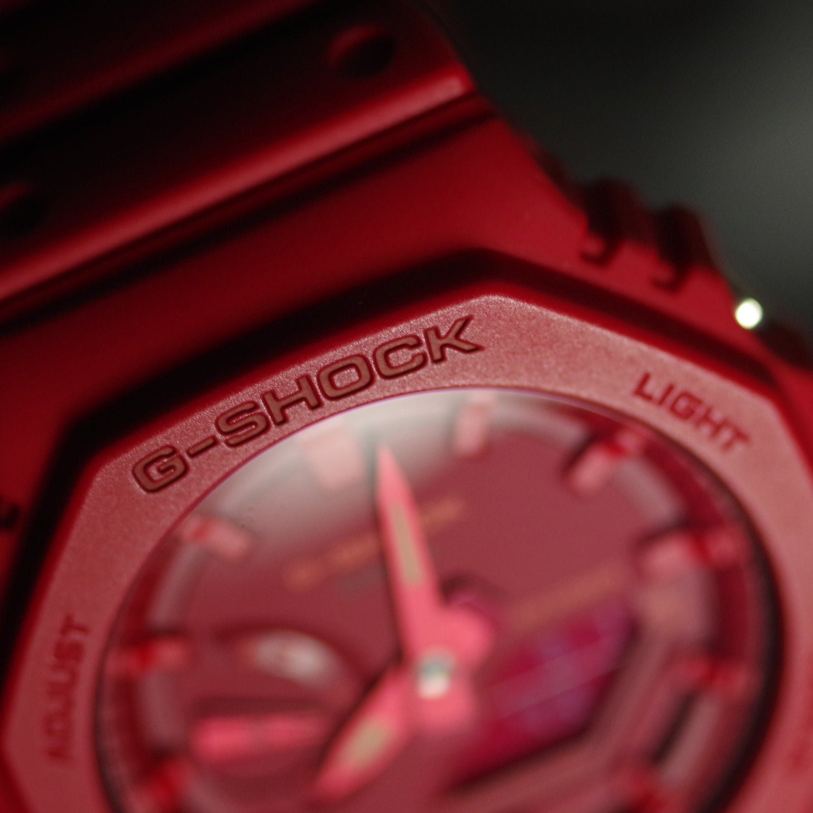 G shock ga 2100 red best sale