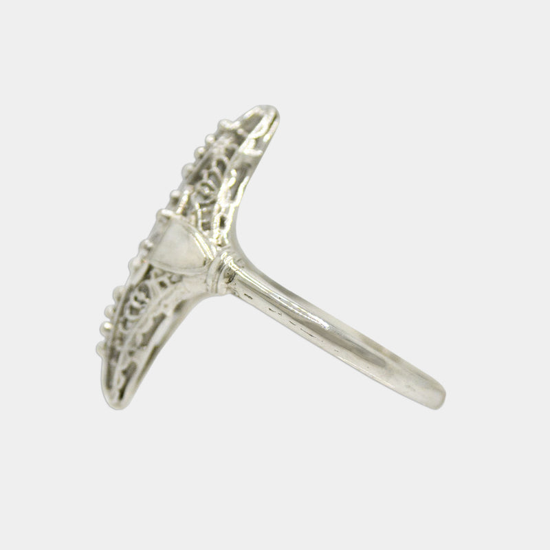 Diamond Navette Ring