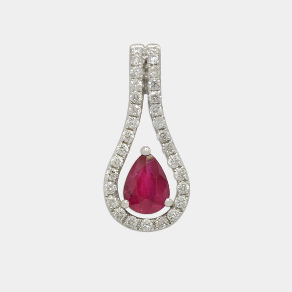 Ruby & Diamond Pendant