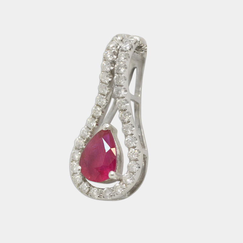 Ruby & Diamond Pendant