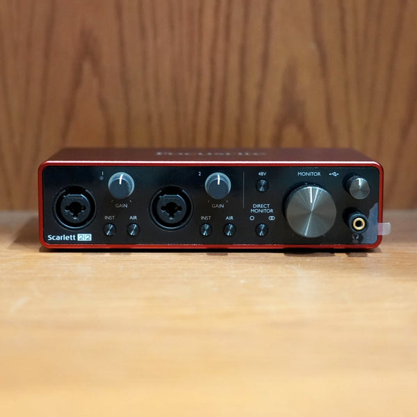 Scarlett 2i2 Audio Interface 3rd Gen