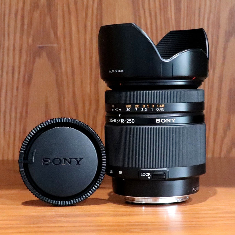 Sony DT 18–250mm F3.5–6.3 Lens