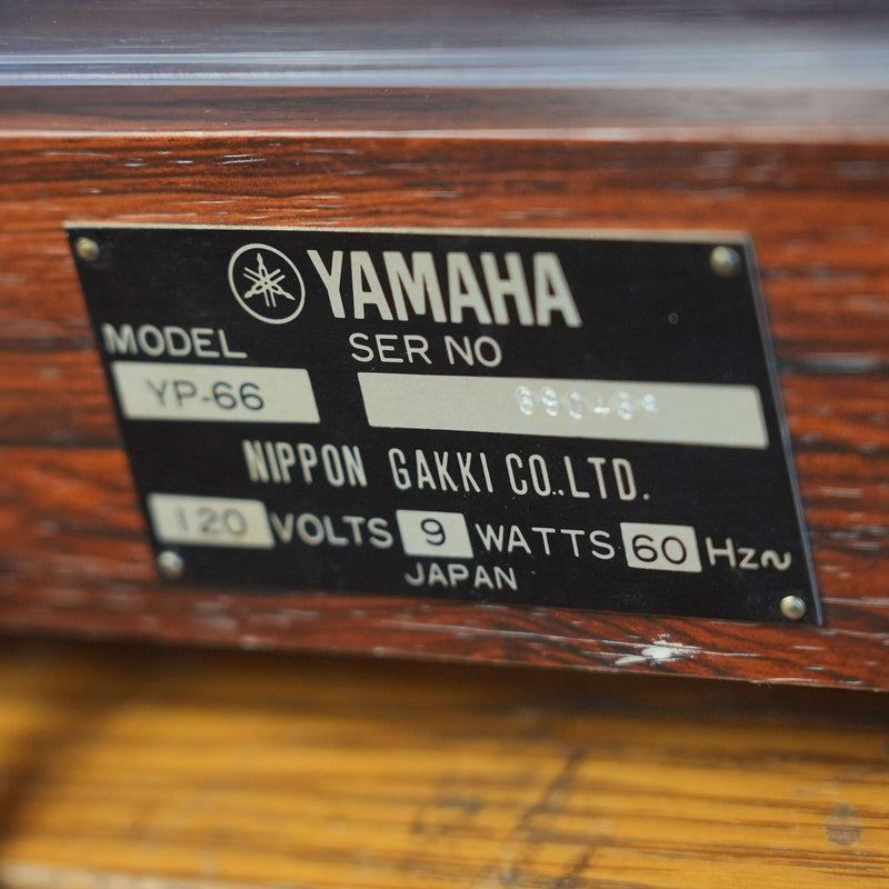 Yamaha YP-66 Turntable