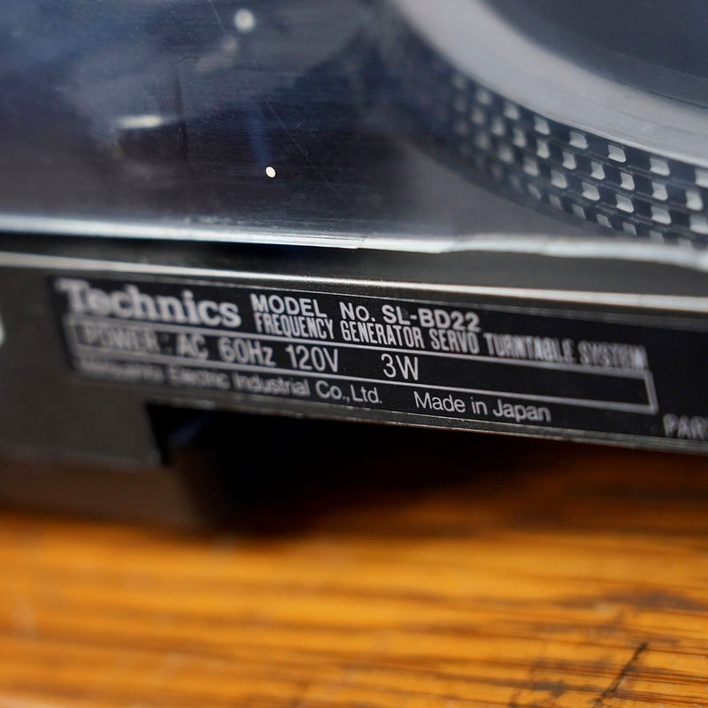 Technics SL-BD22 Turntable