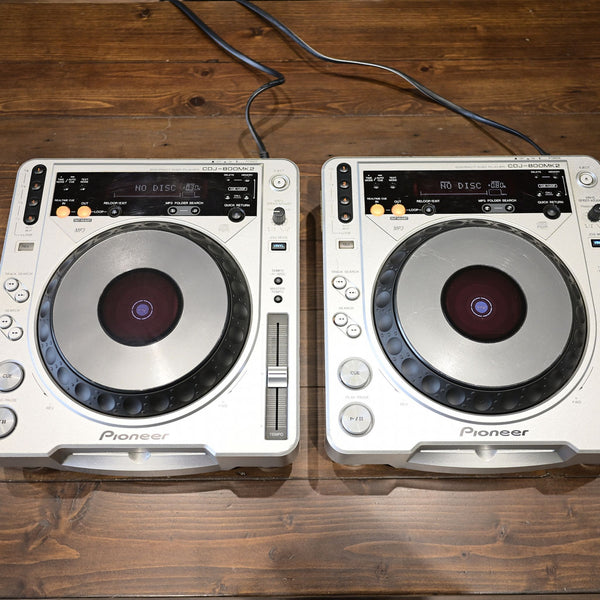 Pioneer CDJ-800MKii DJ Deck Set
