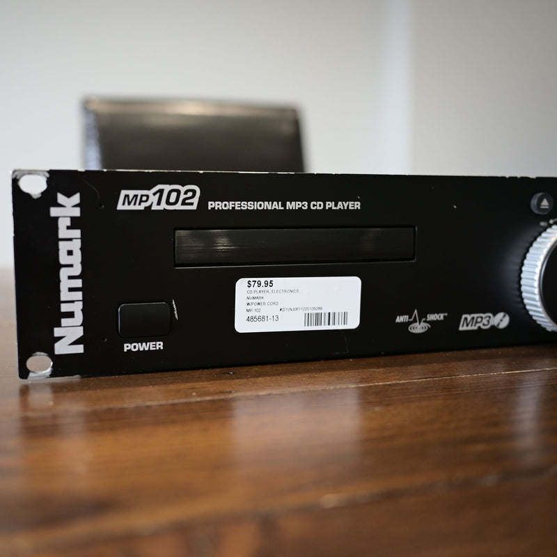 Numark MP102 Rack-Mount CD Player #2